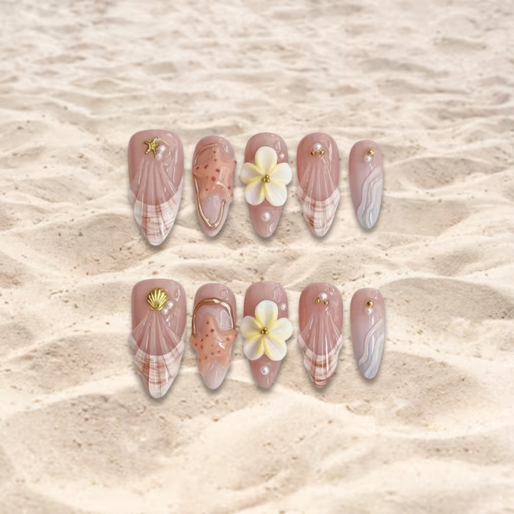She Sells Seashells - Delulu nails