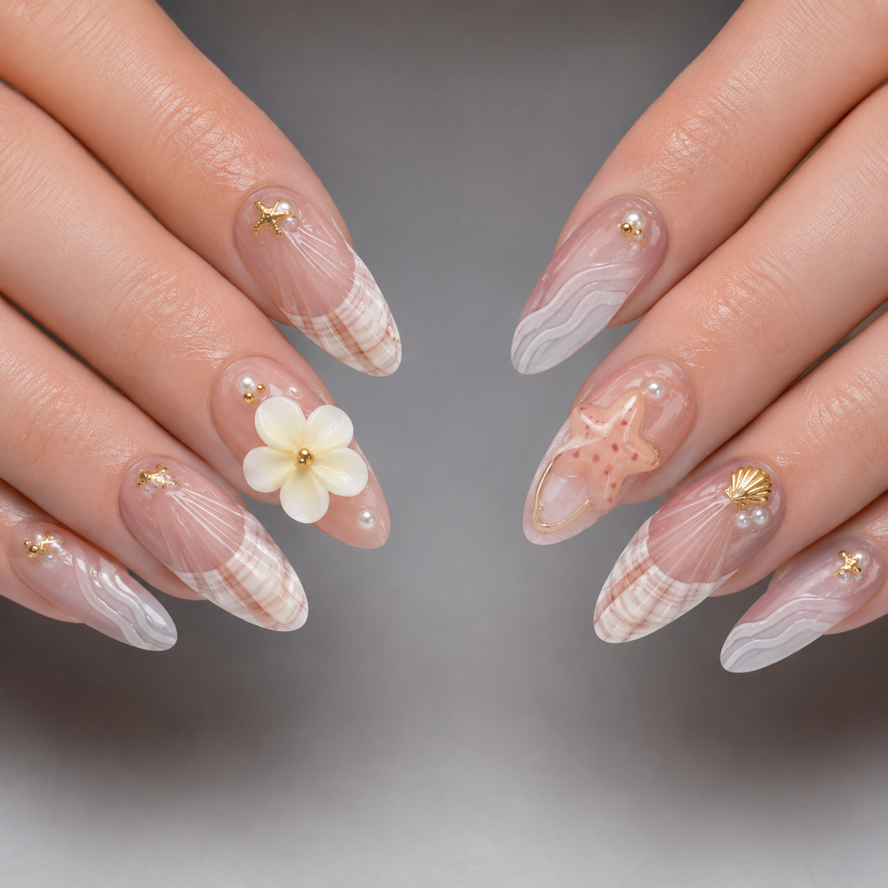 She Sells Seashells - Delulu nails