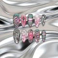 Pink Prisim - Delulu nails