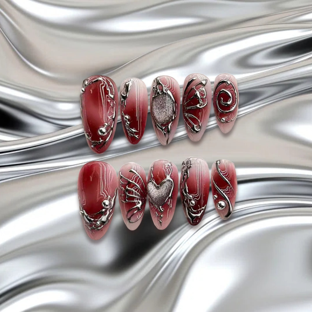 Blood Moon - Delulu nails